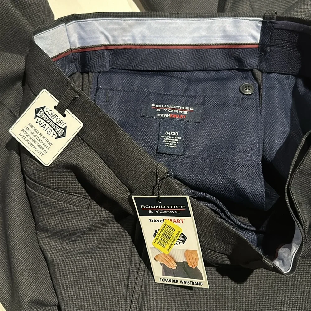 Roundtree & Yorke TravelSmart Dress Pants